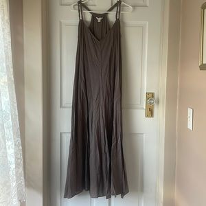 Garnet Hill flowy ankle length dress